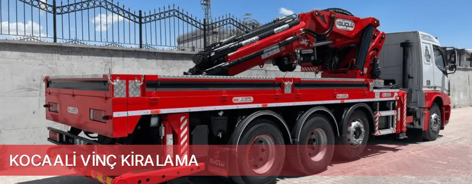 Kocaali İlçemi Vinç Kiralama